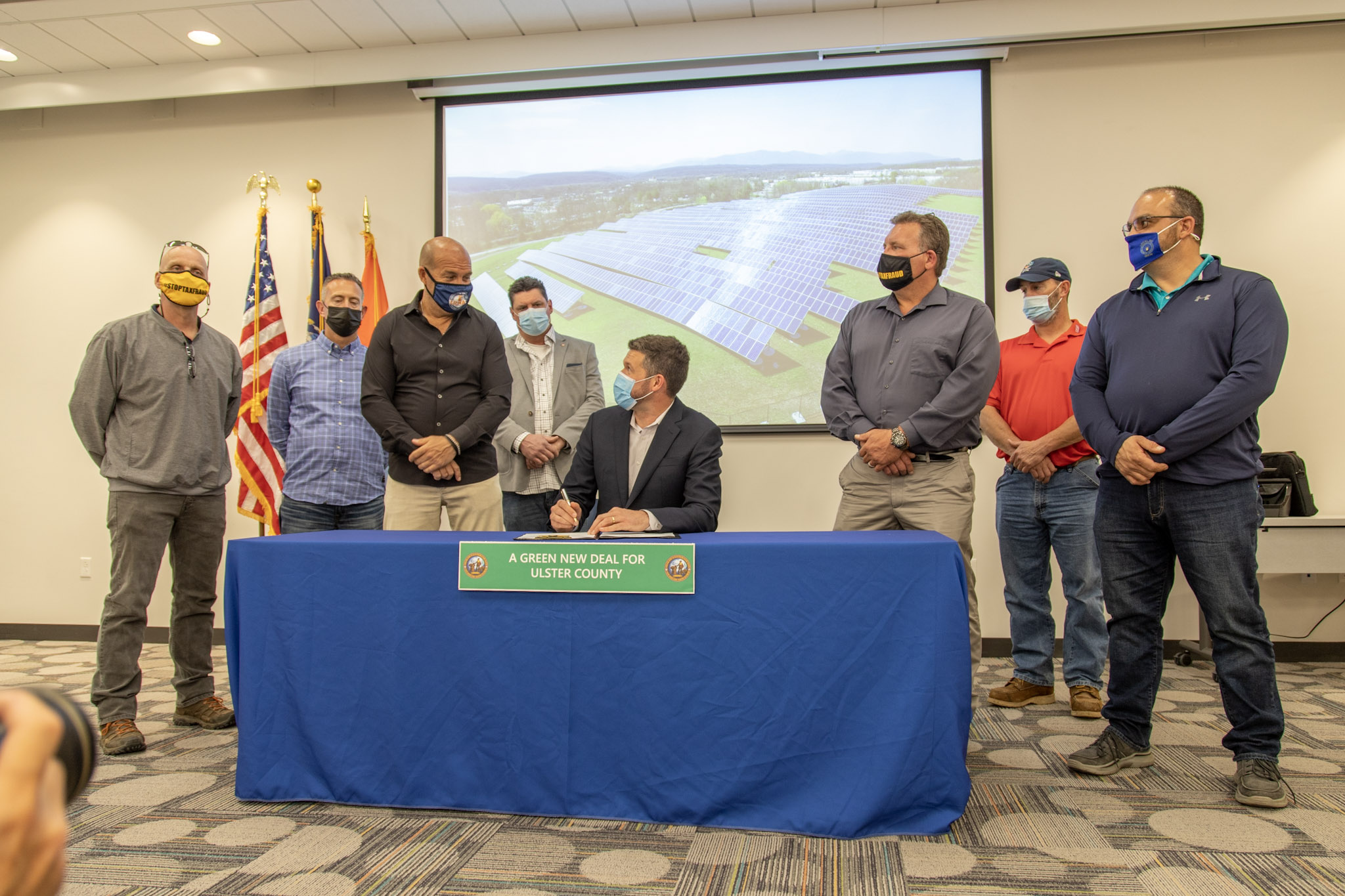 County Executive Ryan Announces Executive Order Supporting a Prevailing Wage for All Renewable Energy Projects