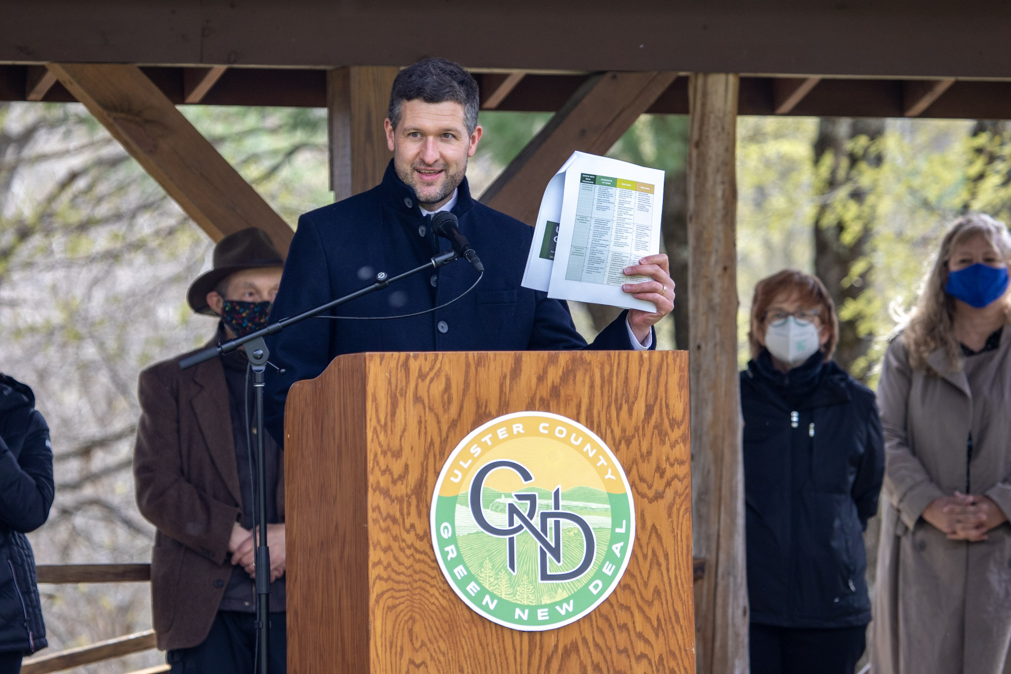 County Executive Ryan Announces A Green New Deal for Ulster County Plan on Earth Day